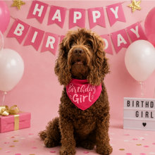 Load image into Gallery viewer, Birthday Girl Bandana