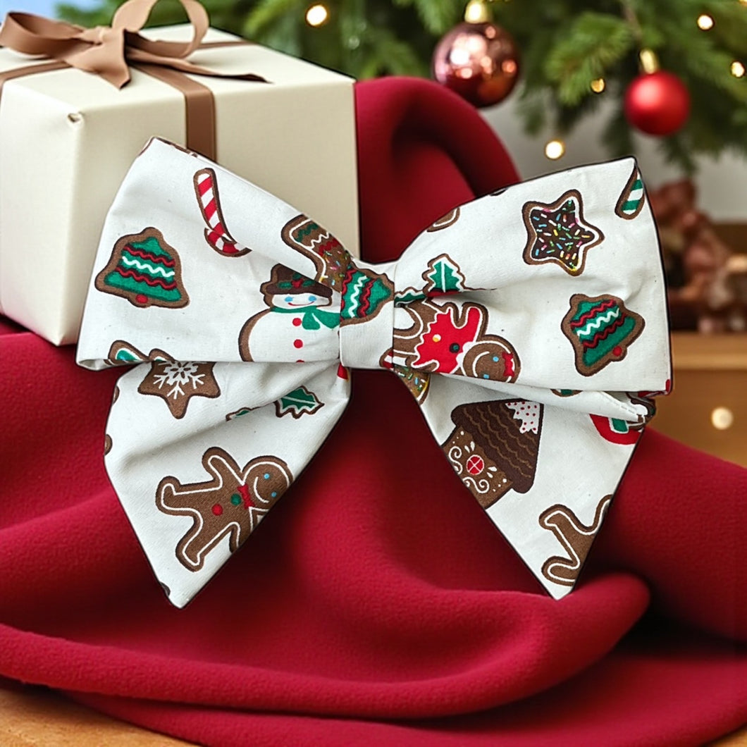 Christmas Cookie Sailor Bow