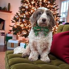 Load image into Gallery viewer, Christmas Gingerbread Joy sailor Bow