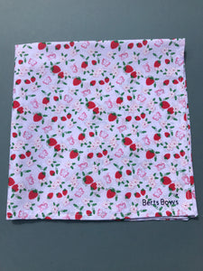 Strawberry Bloom Dog Bandana