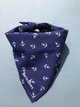 Load image into Gallery viewer, Anchors Away Dog Bandana