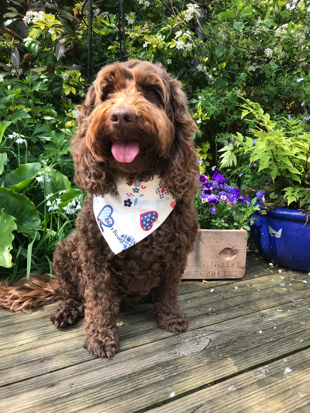 Patchwork Dog Bandana