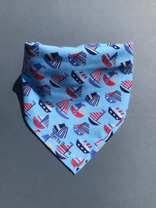 Sail Away Dog Bandana