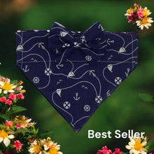 Load image into Gallery viewer, Navy Nautical