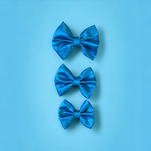 Load image into Gallery viewer, Silk Bow Blue
