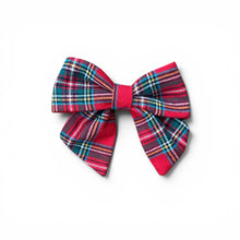 Load image into Gallery viewer, Tartan Sailor Bow