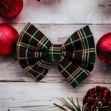 Load image into Gallery viewer, Christmas Green Check