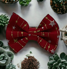 Load image into Gallery viewer, Christmas Stars Red