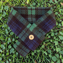 Load image into Gallery viewer, Blue/ Green Tartan Scarf