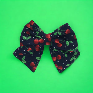 Cherry Sailor Bow