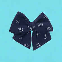 Load image into Gallery viewer, Nautical Sailor Bow