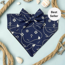 Load image into Gallery viewer, Navy Nautical