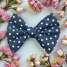 Load image into Gallery viewer, Polka Dot Navy