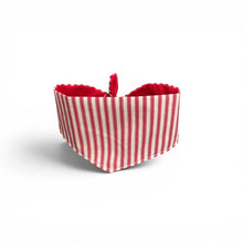 Load image into Gallery viewer, Red Stripe Reversible Bandana