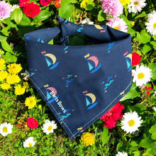 Load image into Gallery viewer, Sail Away Dog Bandana