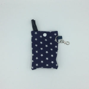 Blue Stars Poop Bag Holder