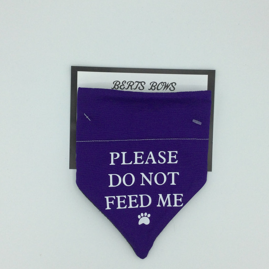 Please Do Not Feed Me