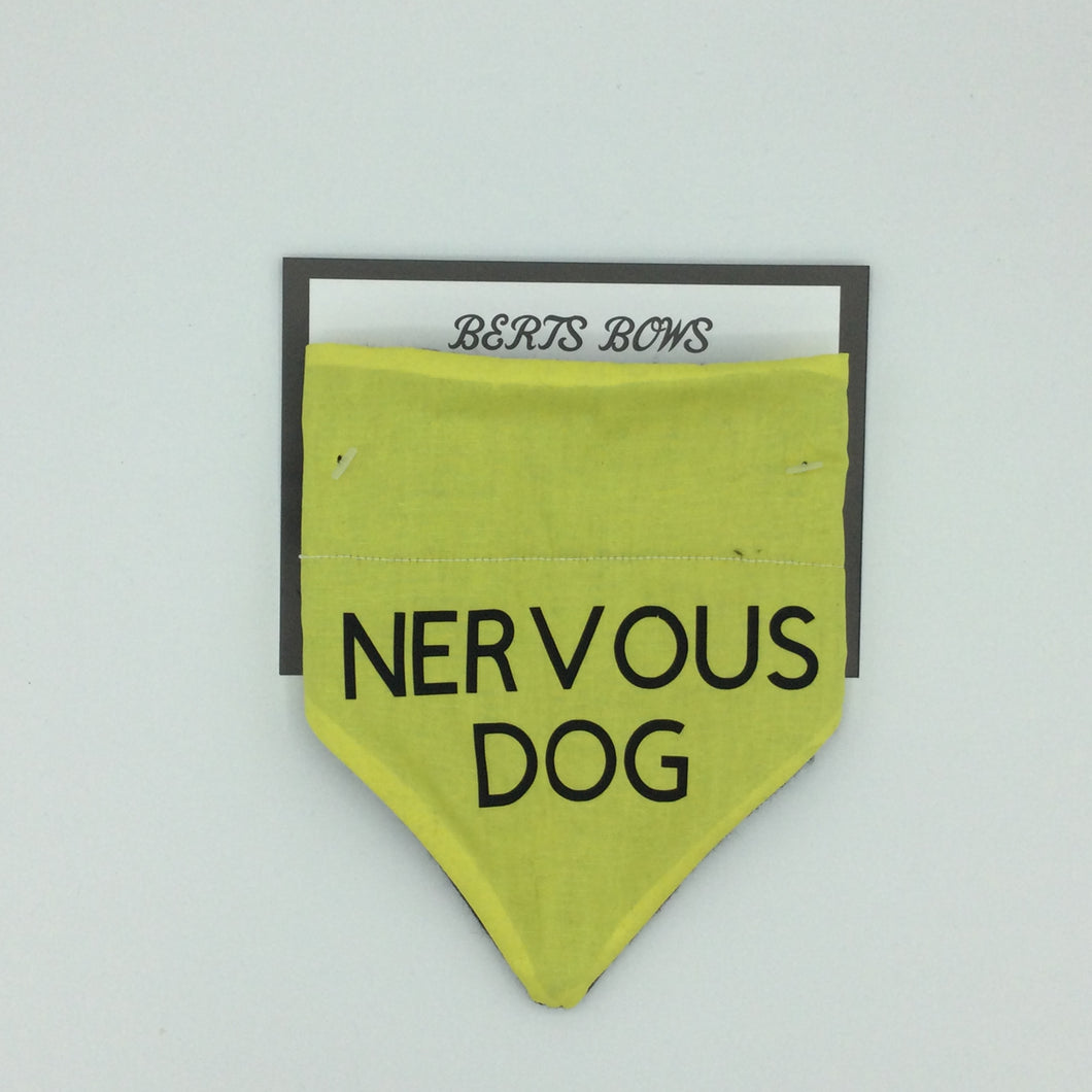 Nervous Dog