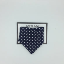 Load image into Gallery viewer, Polka Dot Navy