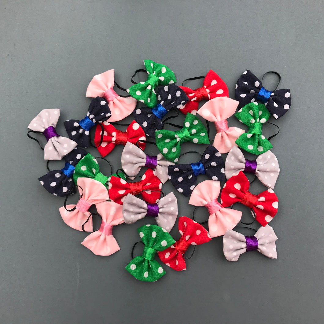 Polka Dot Mini Bows
