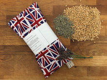 Load image into Gallery viewer, Wheat and Lavender Best of British Heat Bag