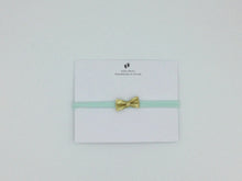 Load image into Gallery viewer, Gold Sparkle Bow Headband